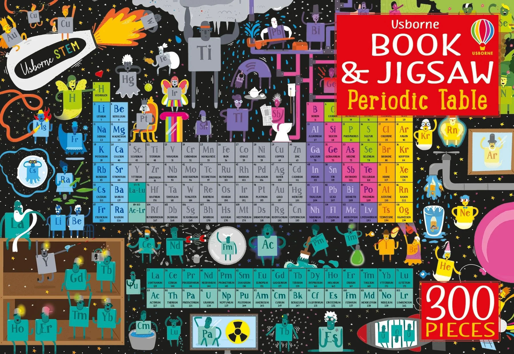 9781474969437 Usborne Book and Jigsaw Periodic Table [1]