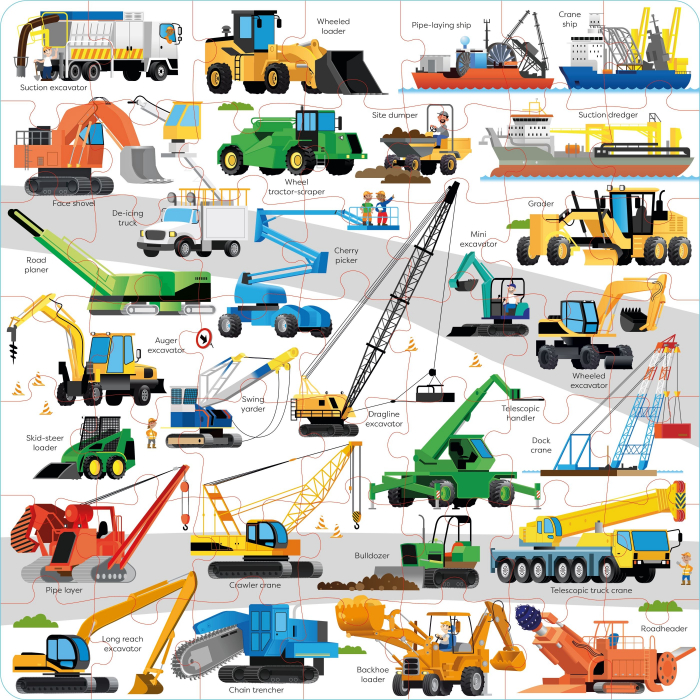 9781803704821 Usborne Book and Jigsaw Diggers and Cranes [2]