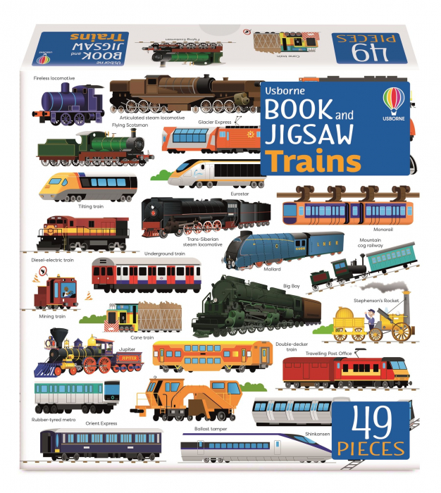 9781803704814 Usborne Book and Jigsaw Trains [1]