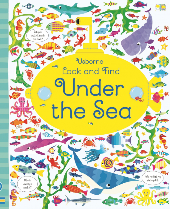 9781805071211 Usborne Book and Jigsaw Under the Sea [3]