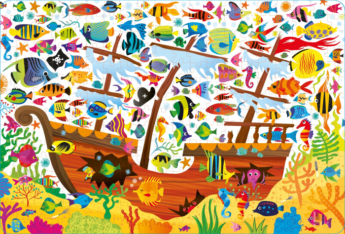 9781805071211 Usborne Book and Jigsaw Under the Sea [2]