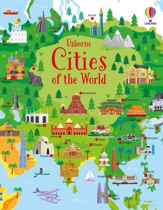 9781805316558 Usborne Book and Jigsaw Cities of the World [3]