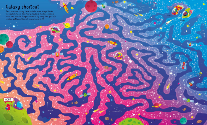 9781801310925 Usborne Book and Jigsaw Space Maze [5]