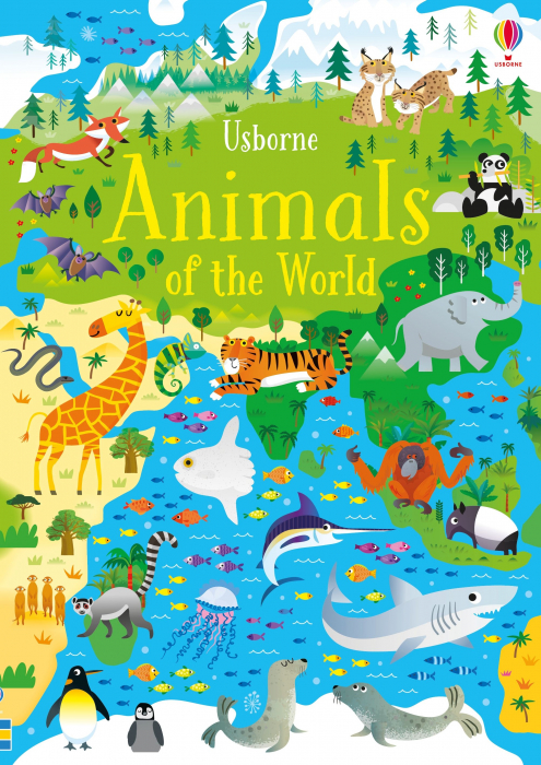9781805072898 Usborne Book and Jigsaw Animals of the World [3]