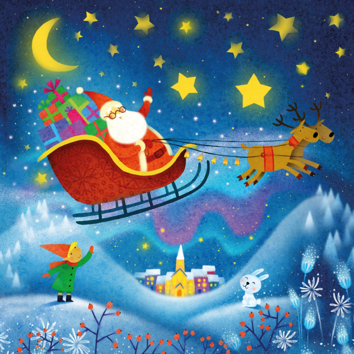 9781474995771 Usborne Book and 3 Jigsaws: Santa [2]
