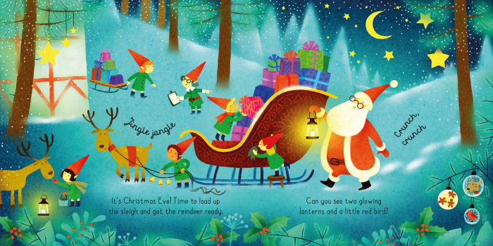 9781474995771 Usborne Book and 3 Jigsaws: Santa [7]