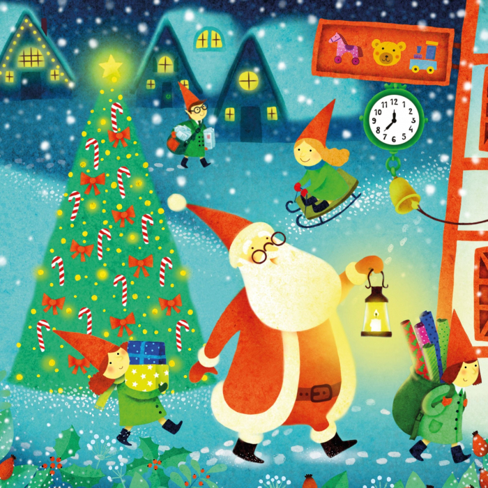9781474995771 Usborne Book and 3 Jigsaws: Santa [3]