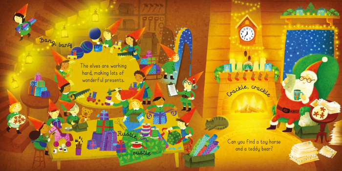9781474995771 Usborne Book and 3 Jigsaws: Santa [5]