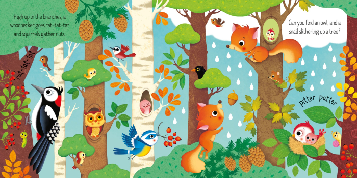 9781474988780 Usborne Book and 3 Jigsaws: Woodland  [8]