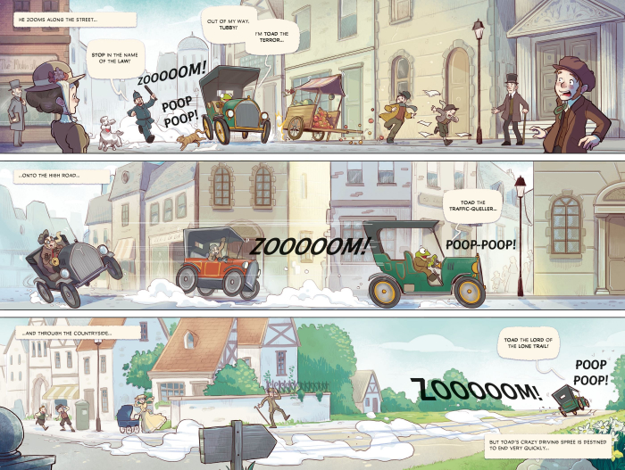 9781474968867 Usborne The Wind in the Willows Graphic Novel [2]