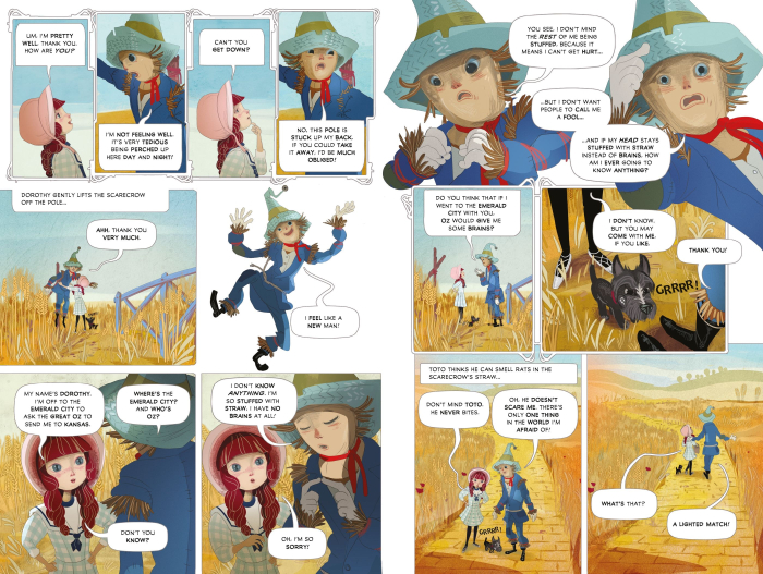 9781474968850 Usborne The Wizard of Oz Graphic Novel [2]