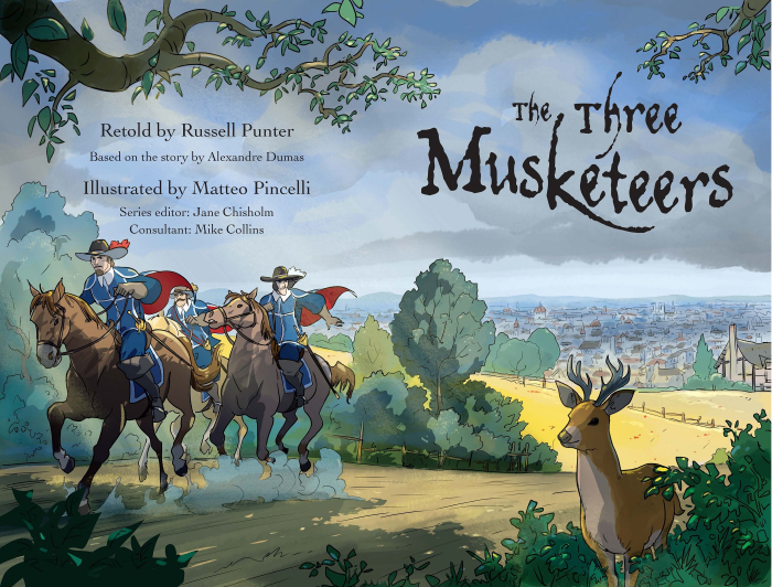 9781474938112 Usborne Three Musketeers Graphic Novel [4]