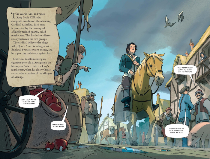 9781474938112 Usborne Three Musketeers Graphic Novel [2]
