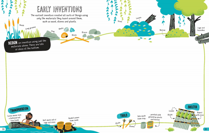 9781474969000 Usborne Inventions Scribble Book [4]