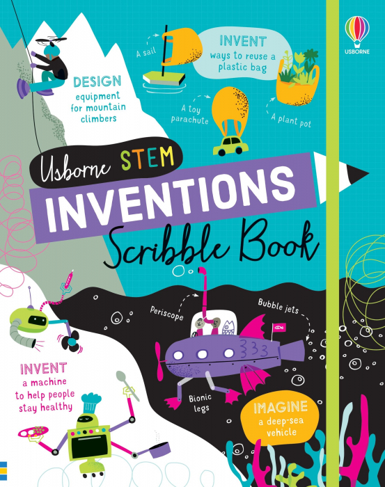 9781474969000 Usborne Inventions Scribble Book [1]