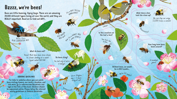 9781474983198 Usborne Look inside the world of bees [2]
