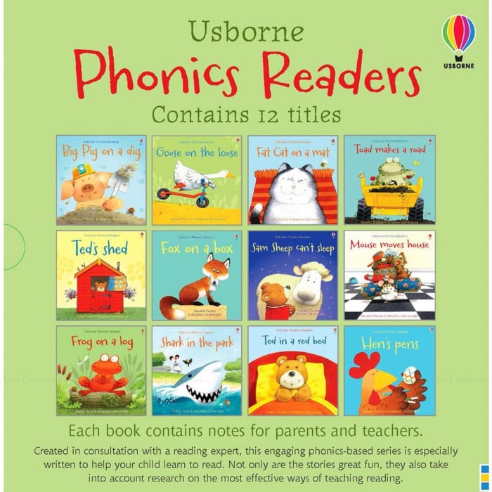 9781474989138 Usborne Usborne Phonics Readers Set [2]
