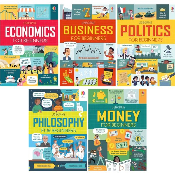 9781474999069  Usborne Beginners Politics, Philosophy, Economics, Business & Money [2]