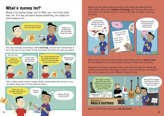 9781474999069  Usborne Beginners Politics, Philosophy, Economics, Business & Money [16]