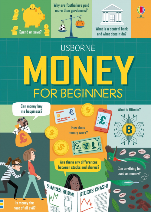 9781474999069  Usborne Beginners Politics, Philosophy, Economics, Business & Money [15]