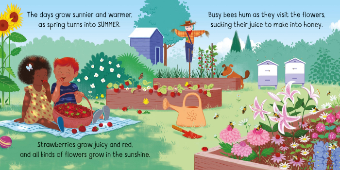 9781803703343 Usborne Little Board Books The Seasons [3]
