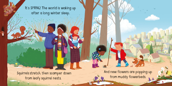 9781803703343 Usborne Little Board Books The Seasons [2]