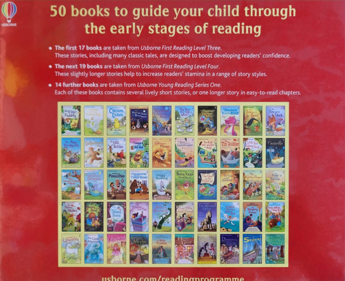 9781805073376 Usborne My Reading Library [3]