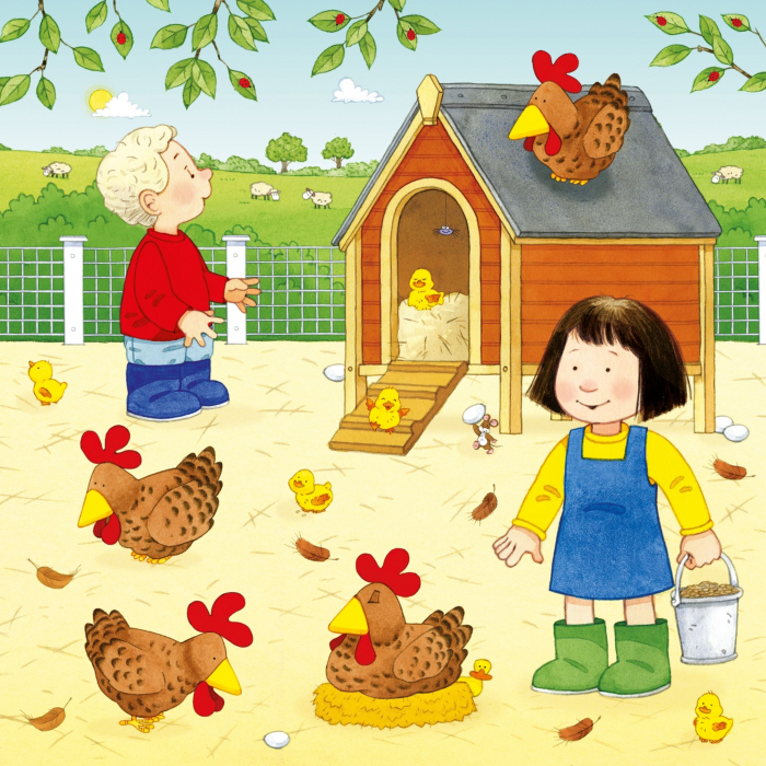 9781801318471 Usborne Poppy and Sam's Book and 3 Jigsaws: Animals [11]
