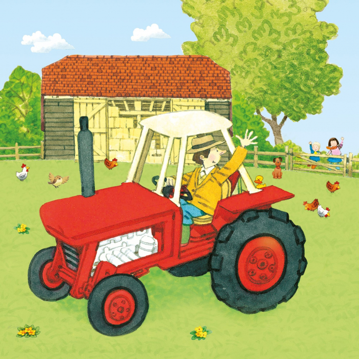 9781801318495 Usborne Poppy and Sam's Book and 3 Jigsaws: Tractors [9]
