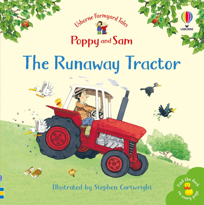 9781801318495 Usborne Poppy and Sam's Book and 3 Jigsaws: Tractors [6]