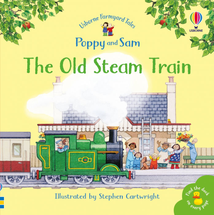 9781801318488 Usborne Poppy and Sam's Book and 3 Jigsaws: Trains [6]