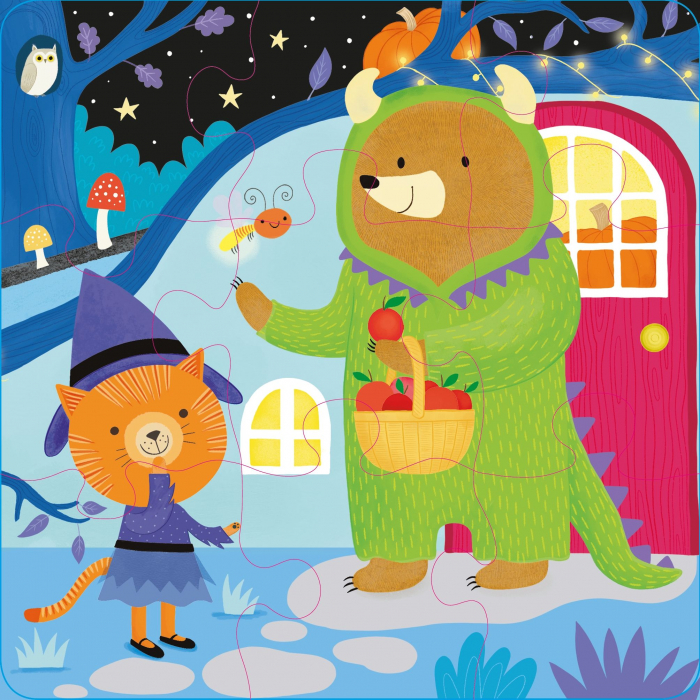 9781803708218 Usborne Book and 3 Jigsaws: Halloween [3]