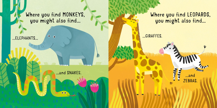 9781801313599 Usborne First Jigsaws and Book: Wild Animals [5]