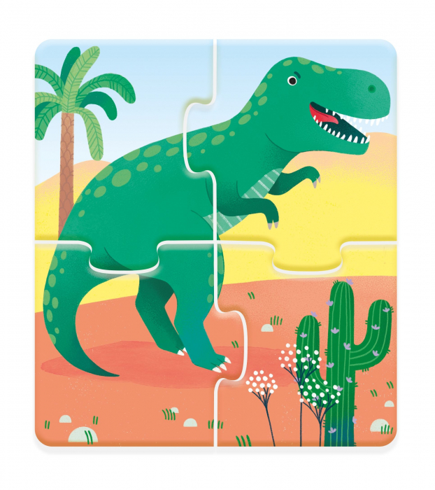 9781801313605 Usborne First Jigsaws and Book: Dinosaurs [2]