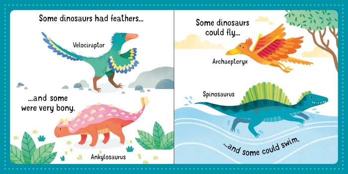 9781801313605 Usborne First Jigsaws and Book: Dinosaurs [3]