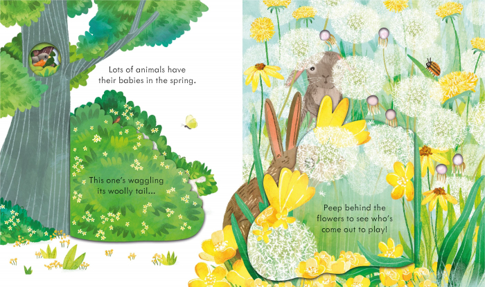 9781803704340 Usborne Peep inside springtime [3]