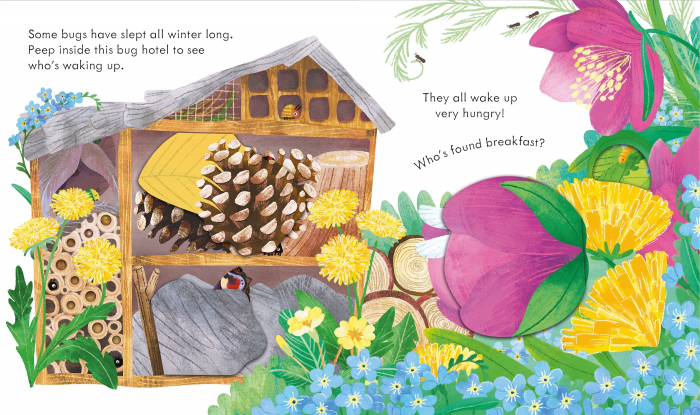 9781803704340 Usborne Peep inside springtime [4]