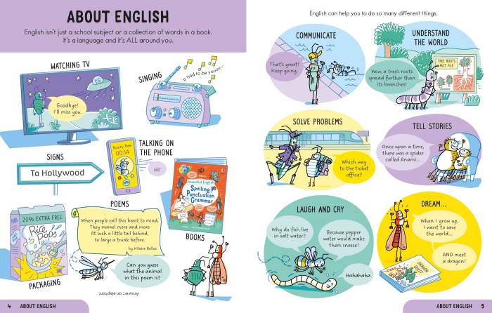9781474998529 Usborne Essential English: Spelling Punctuation and Grammar [6]