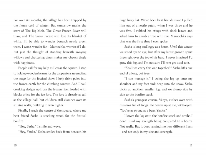 9781474940672 Usborne The Girl who Speaks Bear [5]