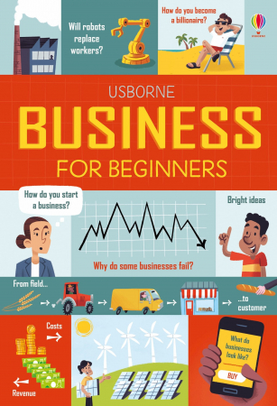 Activitati matematice - Carte "Business for Beginners", 10 ani+, Usborne