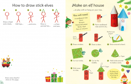 Activitati de Craciun, "Christmas Things to Make and Do", Usborne [2]