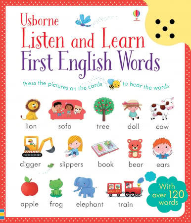 9781409582489 Usborne Listen and Learn First English Words [0]
