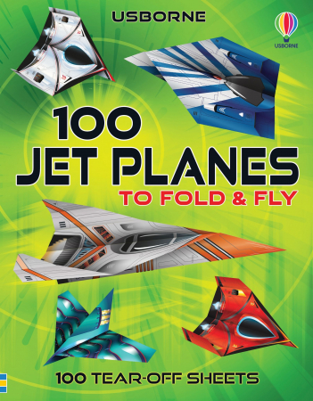 Origami - 9781803701615 Usborne 100 Jet planes to Fold and Fly