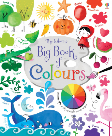 Carti senzoriale pentru bebe - 9781409582472 Usborne Big Book of Colours