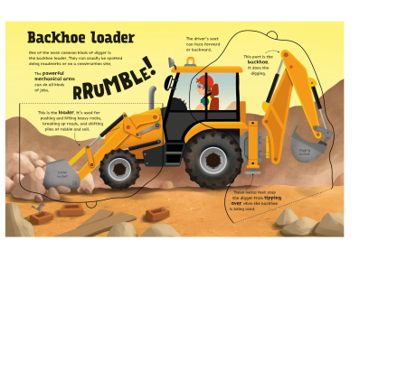 9781835408735 Usborne Great Big Diggers (with Great Big Flaps) [3]