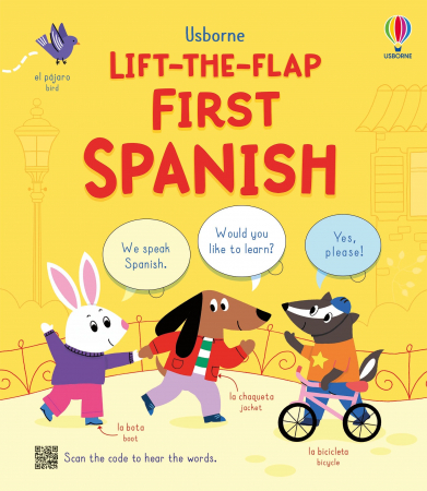 Scoala - 9781805079903 Usborne Lift-the-Flap First Spanish
