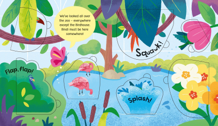 9781835408803 Usborne My First Lift-the-flap Spot and Say At the Zoo [4]