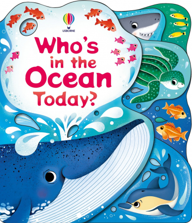 Vietuitoare marine, mari, oceane - 9781805077091 Usborne Who's in the Ocean Today?