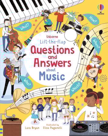 TEME populare - 9781474959964 Usborne Lift-the-Flap Questions and Answers about Music