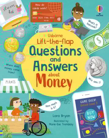 TEME populare - 9781803702513 Usborne Lift-the-Flap Questions and Answers about Money